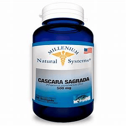 Cascara Sagrada 500 Mg x 60 Cáps Blanda Natural Systems