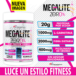 Megalite Zero% x 1.17 Lbs Elite Nutrition