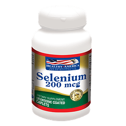 Selenium 200 Mcg x 100 Tbls Healthy America