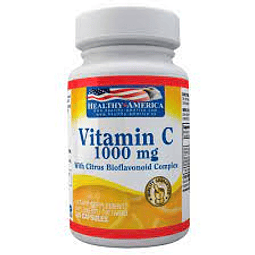 Vitamin C 1000mg With Citrus Bioflavonoides Complex x 100 Cáps Healthy America