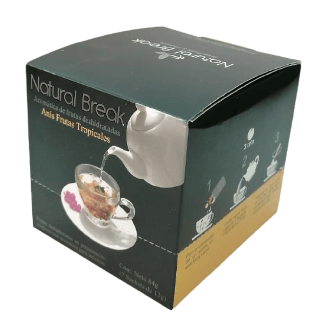 Aromática de frutos deshidratados x 7 Sachets Natural Break