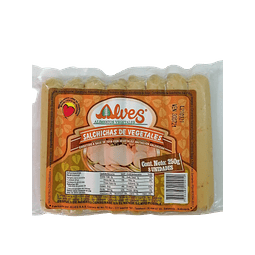 Salchicha de Vegetales x 250gr Alves