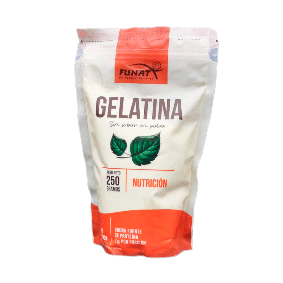 Gelatina Sin Sabor en Polvo Funat