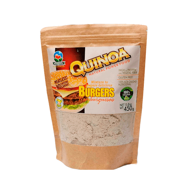 Harina para Hamburguesas con Quinua x 450 gr Biofactory