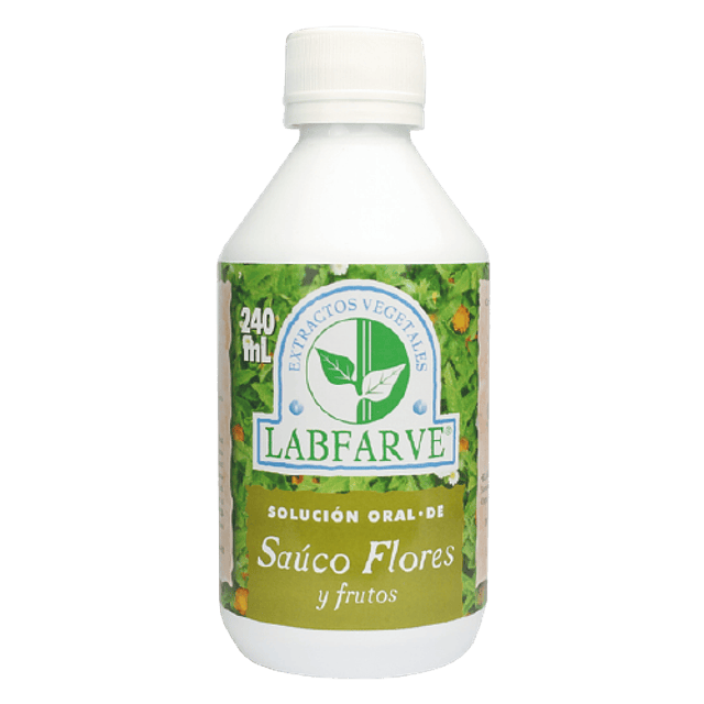 Sauco Flores y Frutos Jarabe X 240 Ml Labfarve