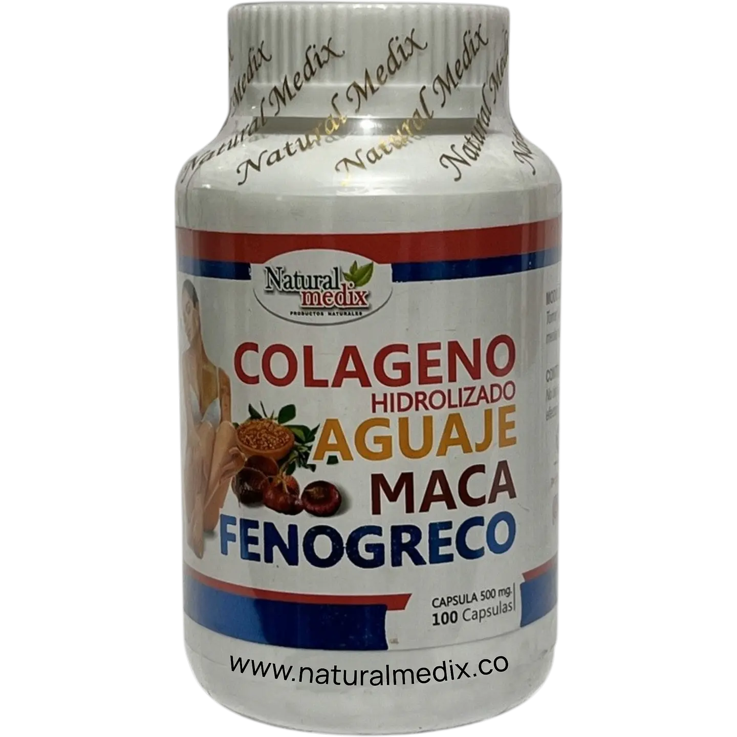 COLÁGENO HIDROLIZADO AGUAJE MACA FENOGRECO 1