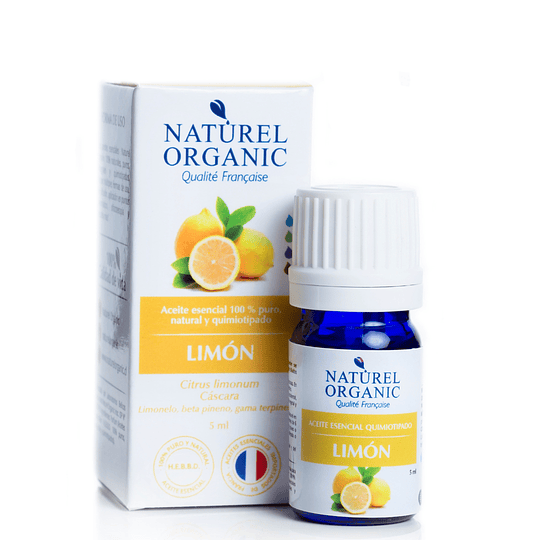 Aceite Esencial de Limón Orgánico 5ml