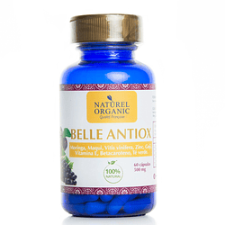 Antioxidante-Suplemento alimenticio Belle Antiox  - 60Caps.