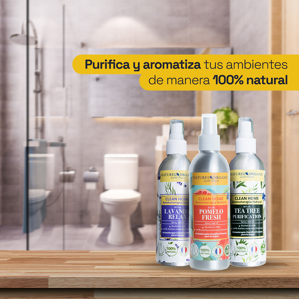 Pack 3 spray aromaterapia ambiente