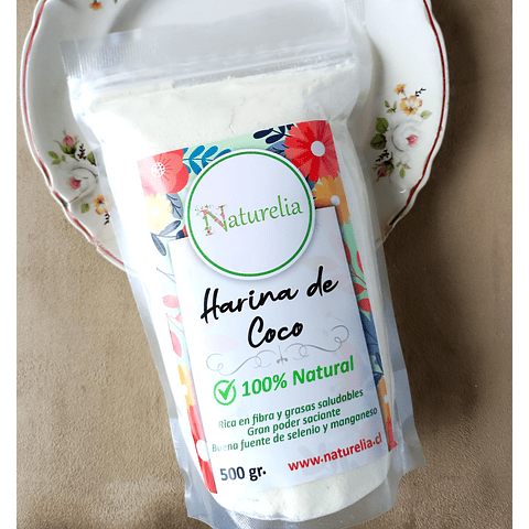 Harina de Coco Naturelia 500 g.