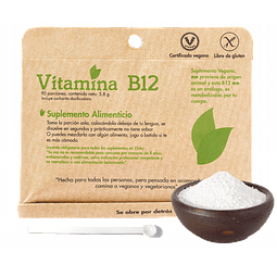 Vitamina B12 en polvo Duzura Natural