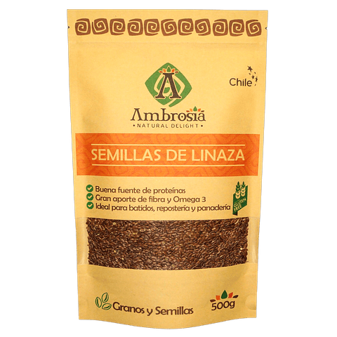 Linaza sin gluten 500 g. Ambrosía