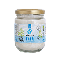 Aceite de coco orgánico 200 ml. Manare