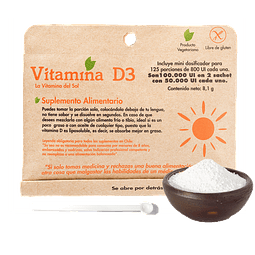 Vitamina D3 en polvo Dulzura Natural