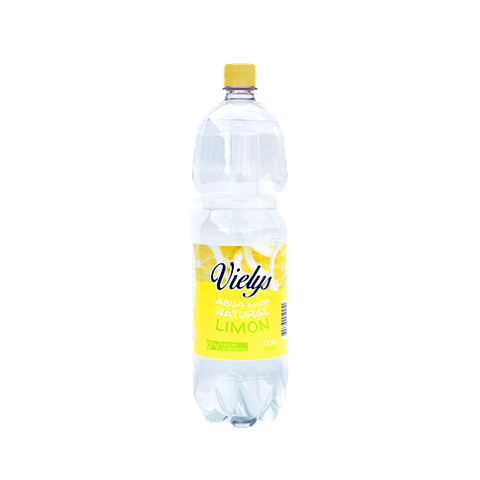 Agua sabor limón 1,5 Lt. Vielys