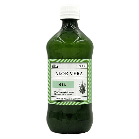 Aloe vera puro 500 ml. Del Alba