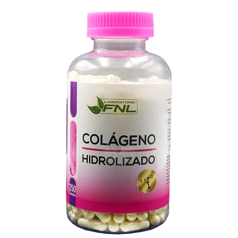 Colágeno hidrolizado 250 cáps. FNL