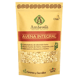 Avena integral sin gluten 500 g. Ambrosía