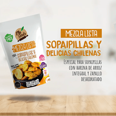 Mezcla lista para sopaipillas sin gluten 1k My Foods