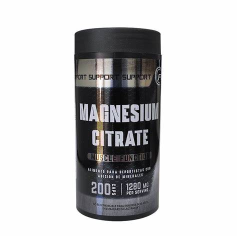 Magnesio Citrato 200 Caps Linea Sport FNL