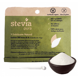Stevia pura en polvo 10 gr Dulzura Natural