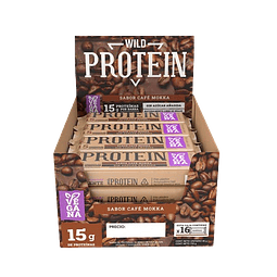 Caja Wild protein café mokka 16 unid.