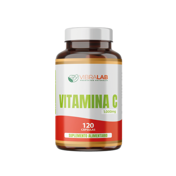 Vitamina C 1.000 mg - 120 cápsulas Vibralab