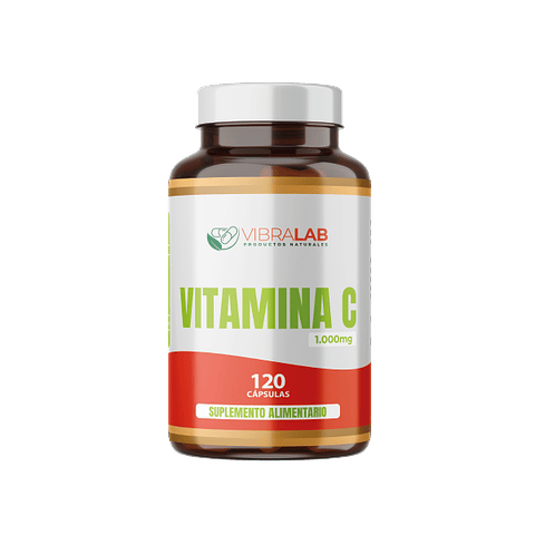 Vitamina C 1.000 mg - 120 cápsulas Vibralab