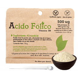 Acido fólico (Vitamina B9) 120 porciones