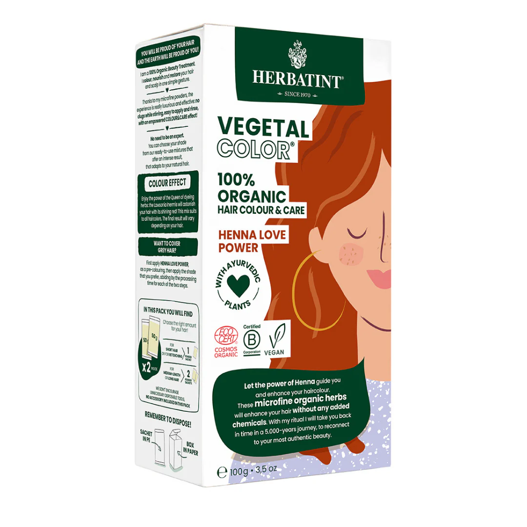 Henna 100% Orgánica Love Power 100 gr