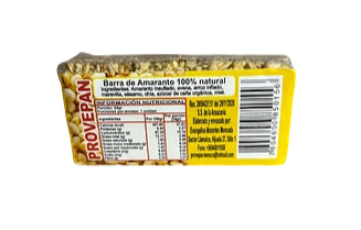 Barrita de amaranto 24 g.