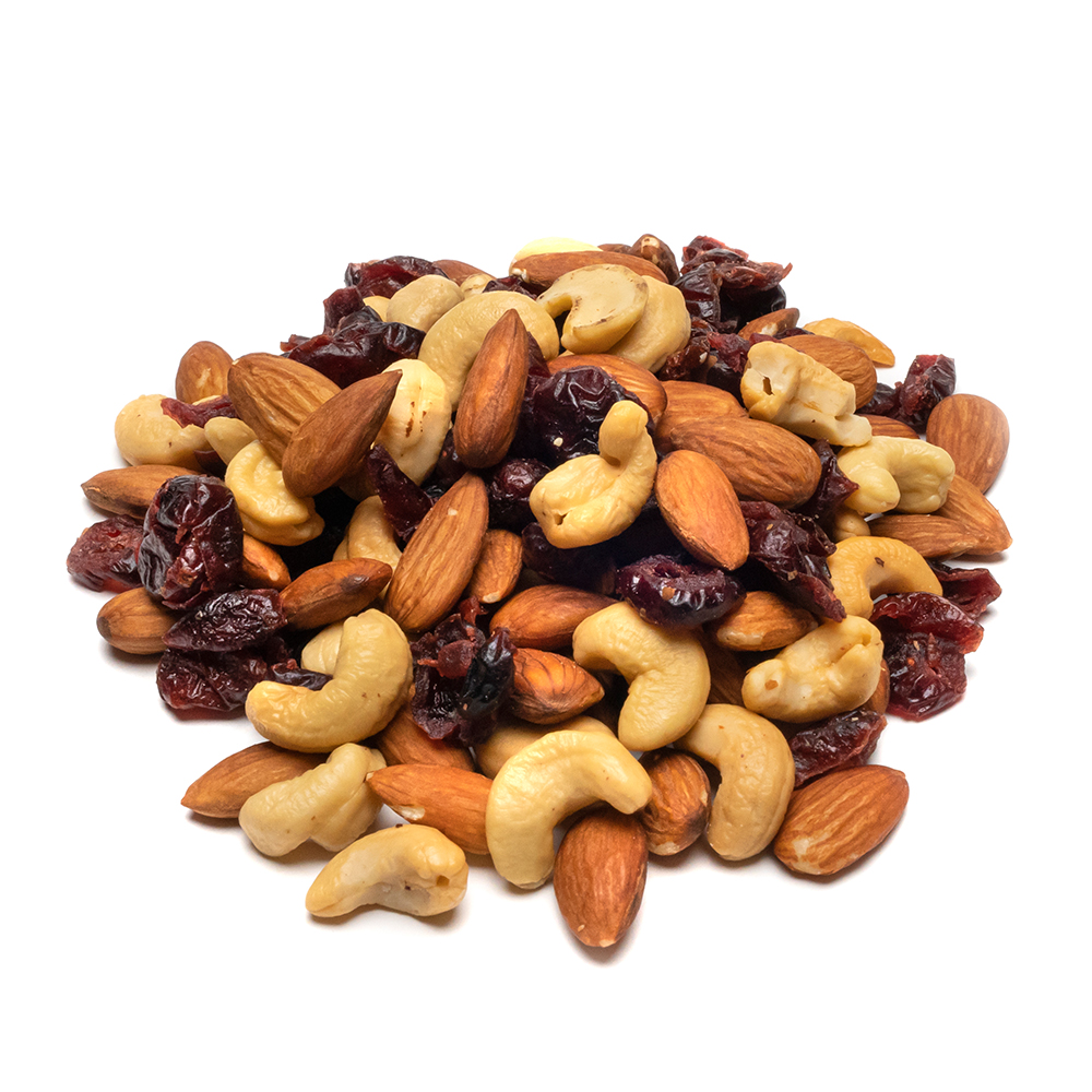 Mix cranberry nuts