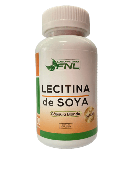 Lecitina de soya 60 cáps.