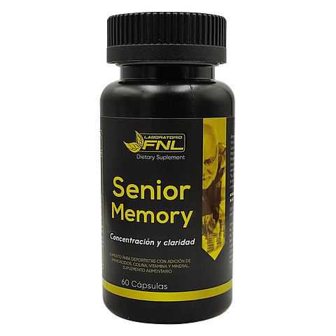 Senior Memory - Concentración y claridad 60 cáps.