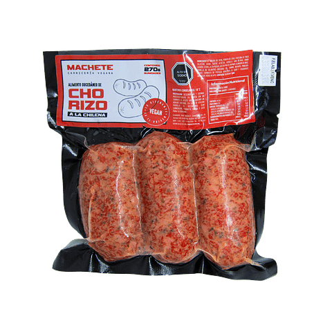 Chorizo a la chilena 270 gr. 3 unid.