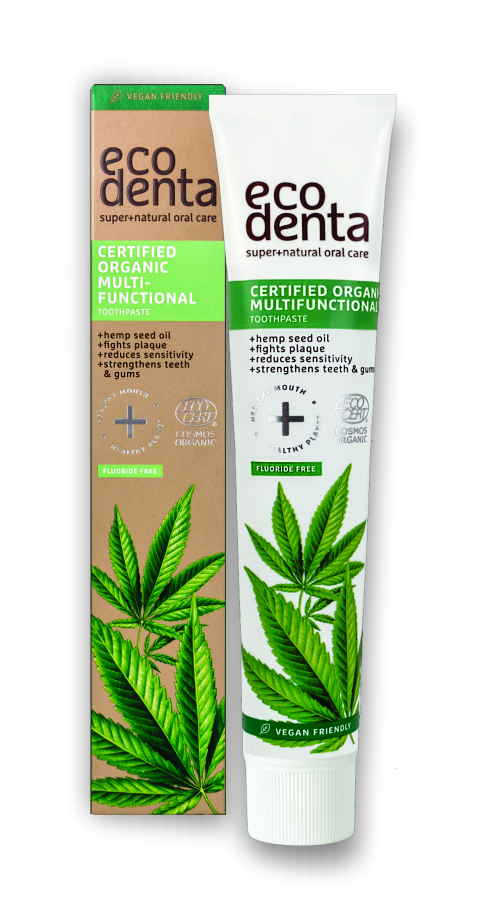 Pasta Dental Blanqueadora Orgánica con Carbón — Ecodenta