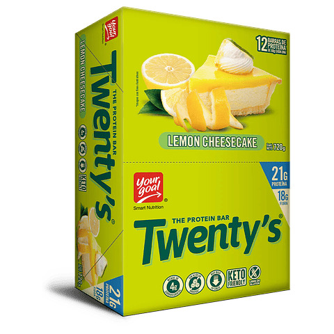 CAJA TWENTY'S LEMON CHEESECAKE 12 UN.