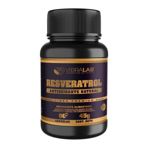Resveratrol 500 mg 90 cápsulas Vibralab
