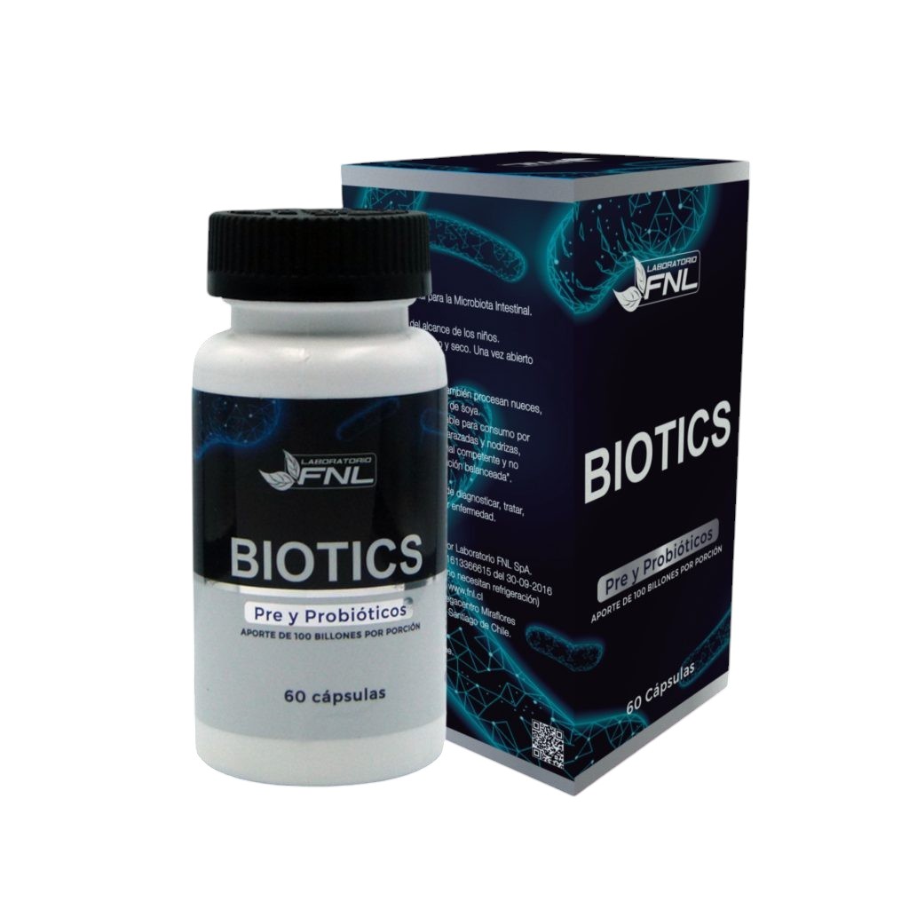 Biotics Pre y Probiótico 60 cápsulas FNL