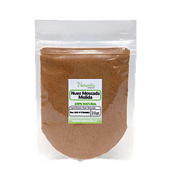 Nuez moscada molida 20g. Naturelia