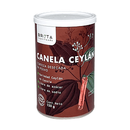Canela ceylán en polvo 150 g. Brota