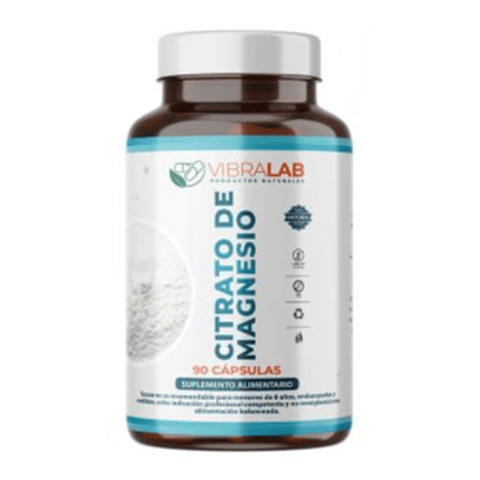 Citrato de Magnesio 90 cápsulas Vibralab