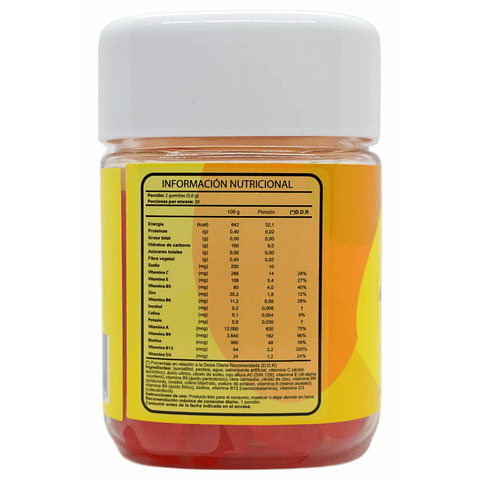 8 Vitamins 60 gomitas FNL