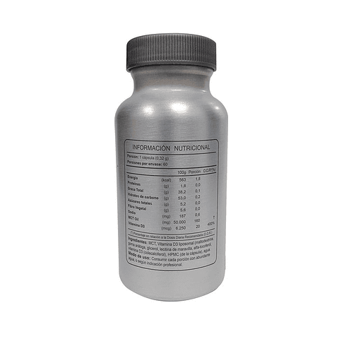 Vitamina D liposomal 800UI 60 cáps. FNL
