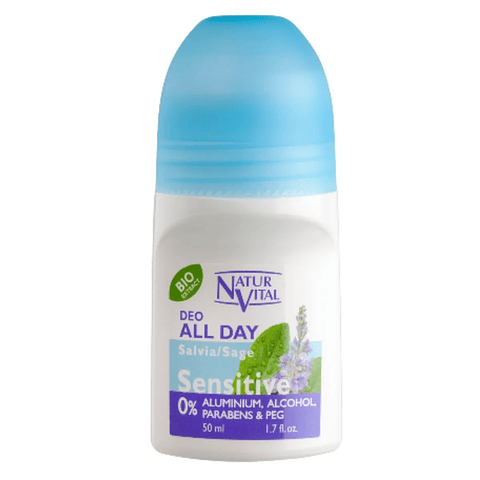 Desosorante Sensitive Salvia Roll On NaturVital