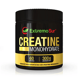 Creatina monohidratada en polvo 300g. Extremo Sur