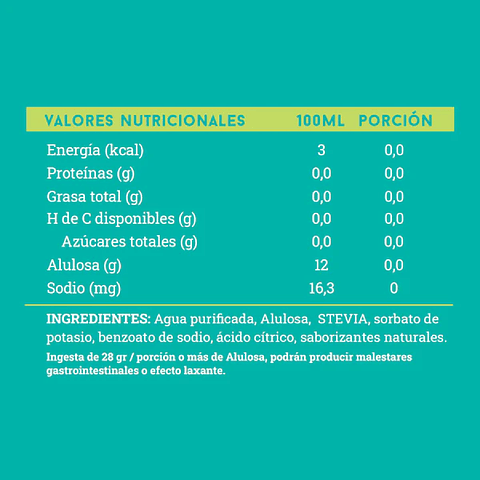 Alulosa + Stevia 180 ml. Alusweet