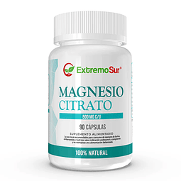 Citrato de Magnesio 500mg 90 cáps Extremo Sur