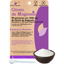 Citrato de Magnesio 90 pociones Dulzura Natural