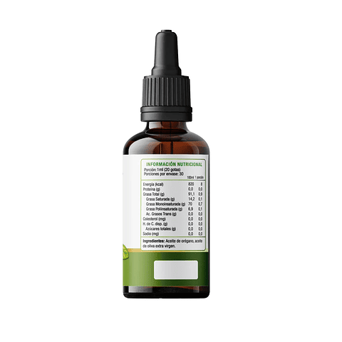 Aceite de orégano 88% carvacrol 30 ml Extremo Sur